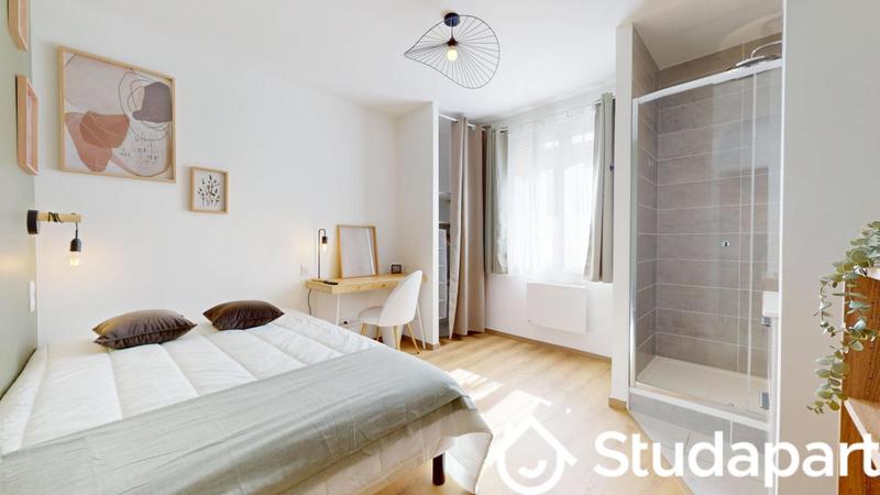 Chambre - 10 m² - 1 pièce