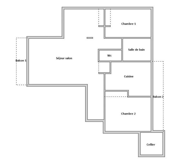 Appartement - 78 m² - 4 pièces