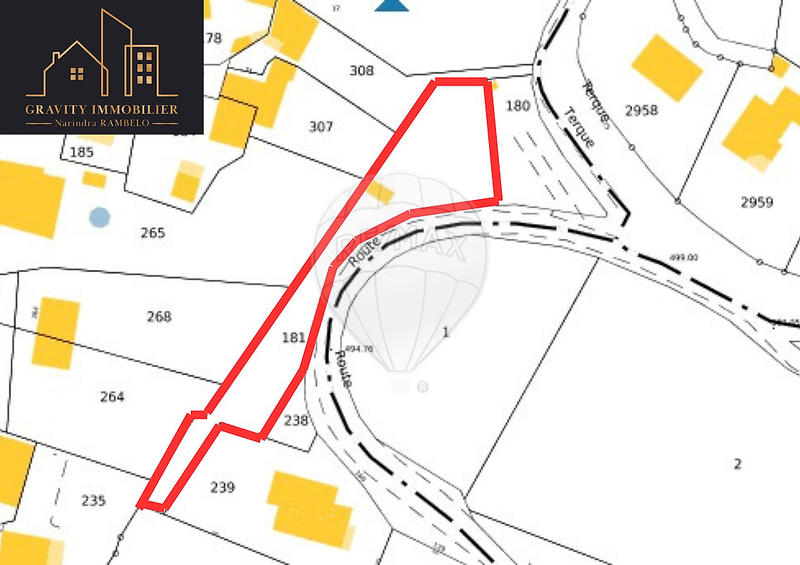 Terrain - 1 224 m²