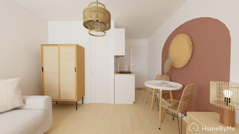 Appartement ancien - 18 m² - 1 pièce