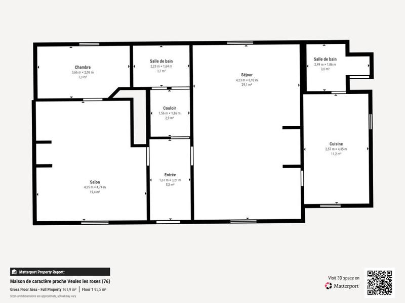 Demeure - 101 m² - 6 pièces