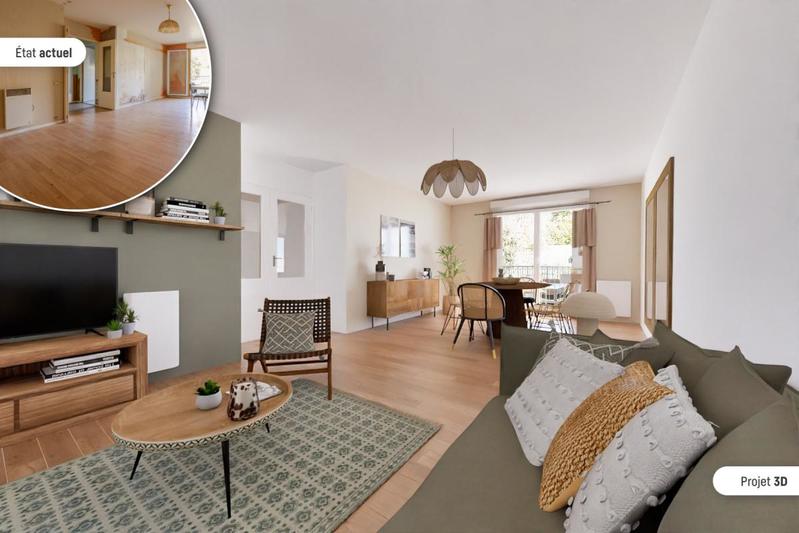 Appartement - 55 m² - 2 pièces