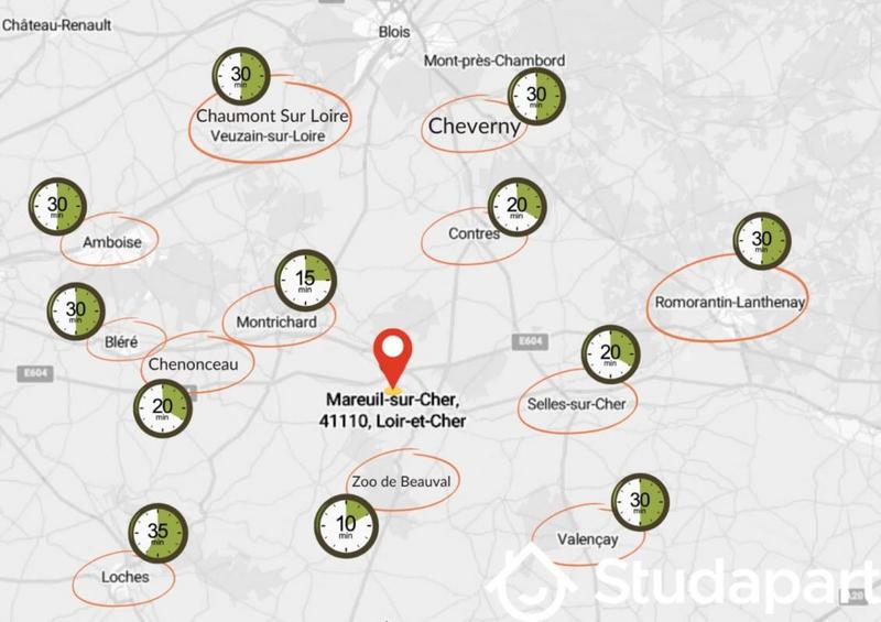 Chambre - 10 m² - 1 pièce