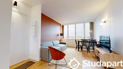 Chambre - 9 m² - 1 pièce