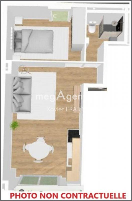 Appartement - 38 m² - 2 pièces