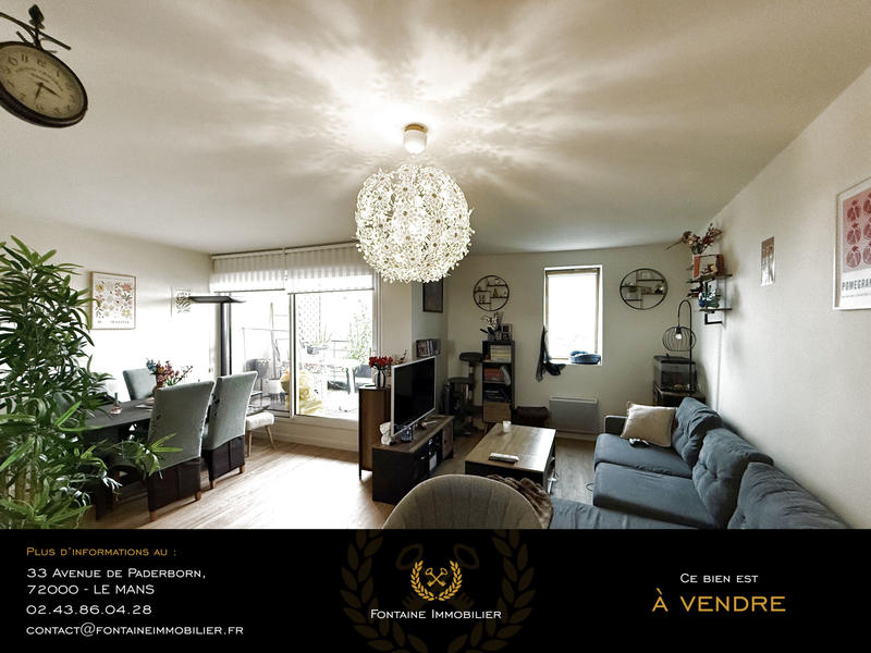 Appartement - 65 m² - 3 pièces