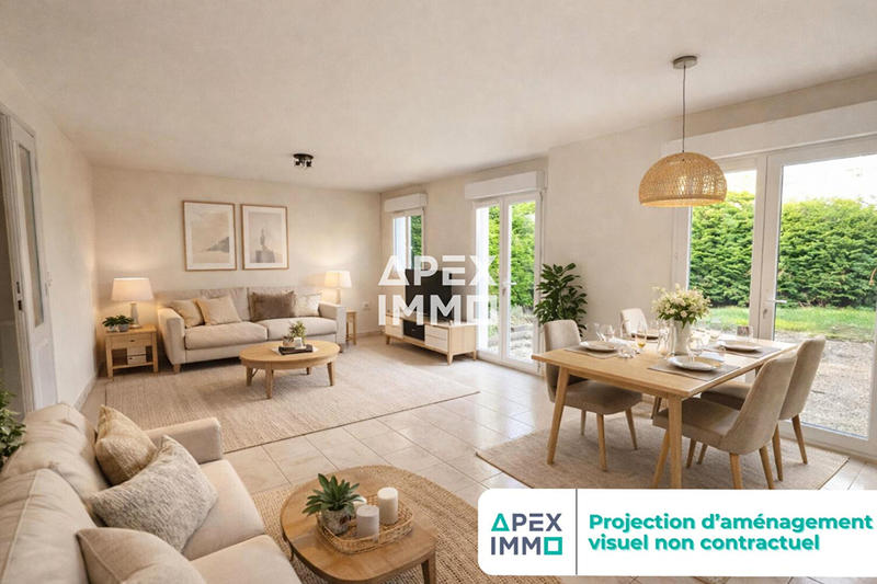 Maison - 103 m² - 5 pièces