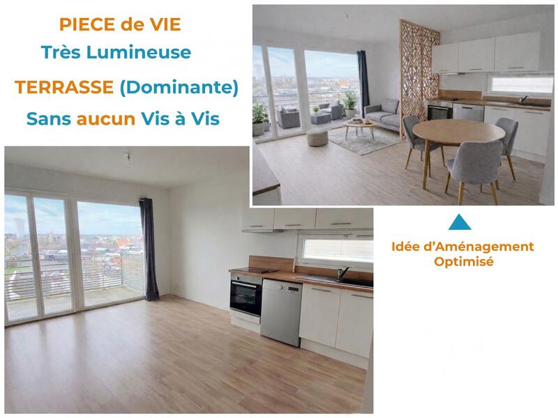 Appartement - 41 m² - 2 pièces