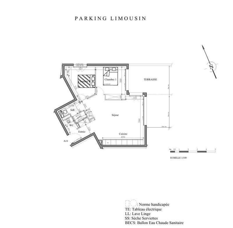 Appartement - 60 m² - 3 pièces