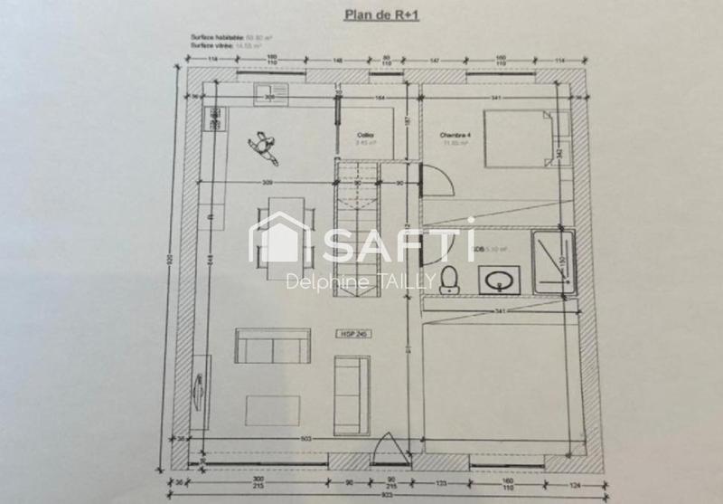 Maison - 116 m² - 5 pièces