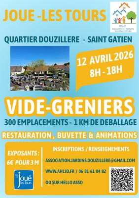 Vide-greniers des Jardins de la Douzillère