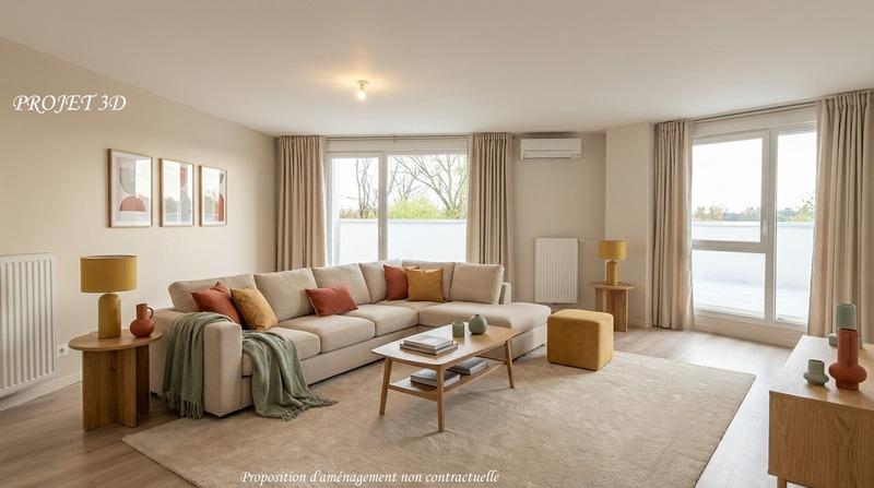 Appartement - 105 m² - 5 pièces