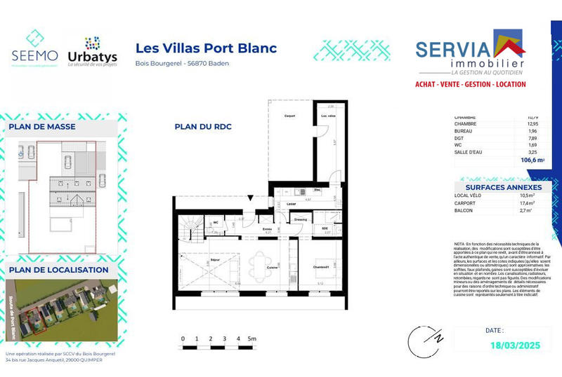 Maison contemporaine - 106 m² - 4 pièces