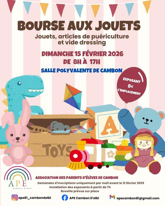 Bourse aux jouets