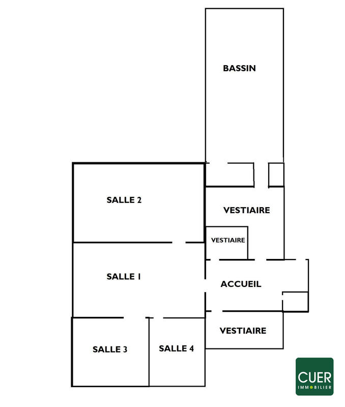 Local commercial - 4 pièces