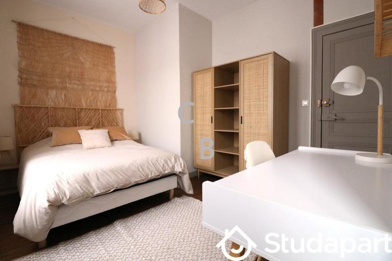 Chambre - 14 m² - 1 pièce