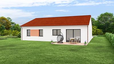 Maison traditionnelle - 88 m² - 5 pièces