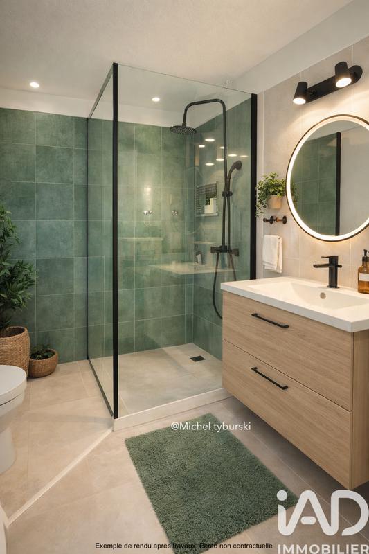 Appartement - 43 m² - 2 pièces