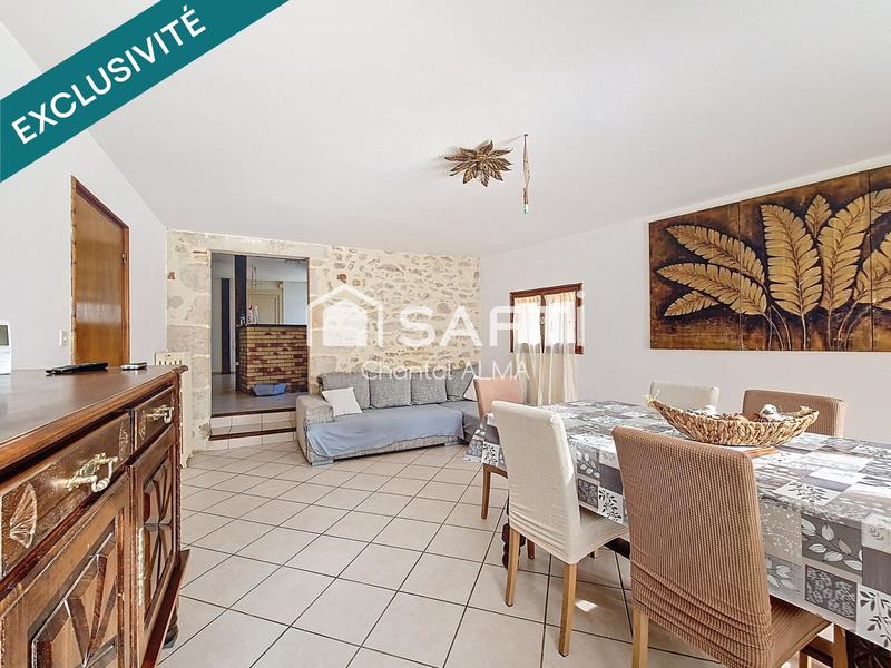 Maison de village - 120 m² - 5 pièces