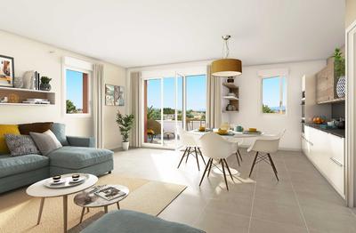 Appartement - 61 m² - 3 pièces