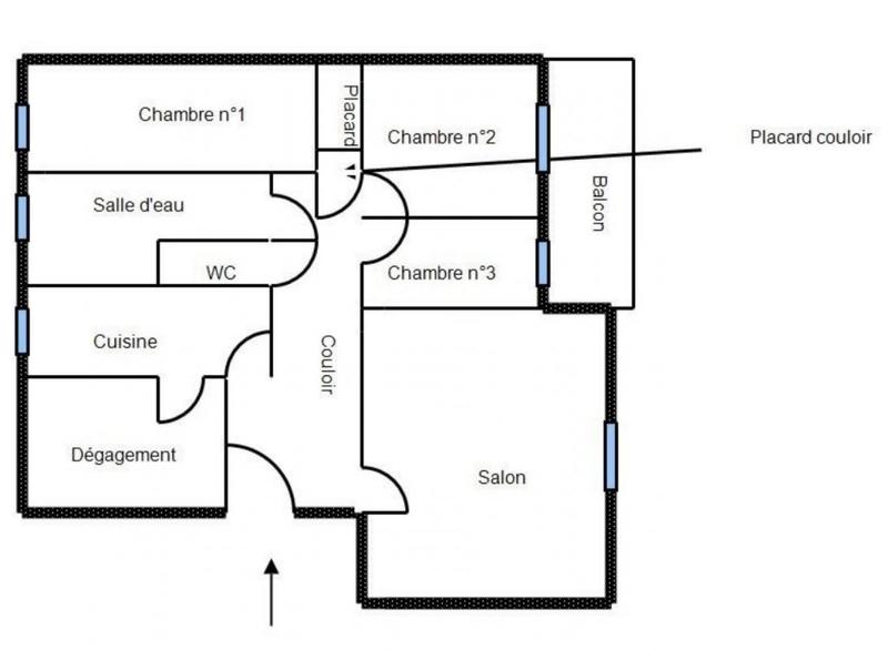 Appartement - 88 m² - 4 pièces