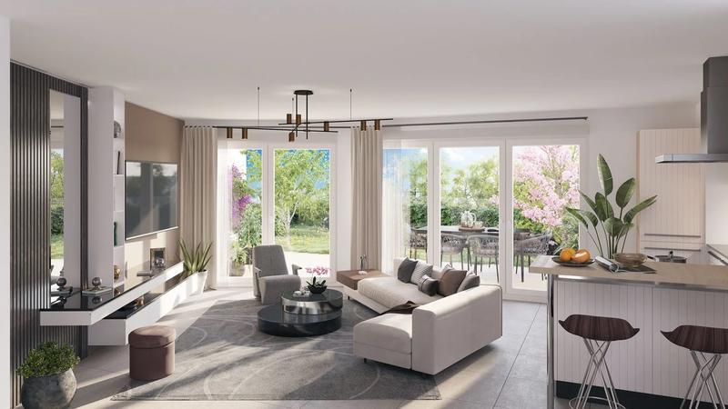 Appartement - 72 m² - 3 pièces