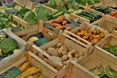 Le marché du Moulin du vendredi