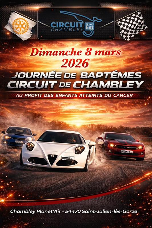 Journée de baptêmes sur le Circuit de Chambley