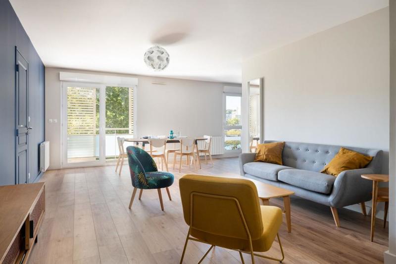 Chambre - 9 m² - 1 pièce