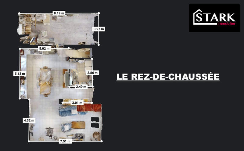 Maison - 121 m² - 5 pièces