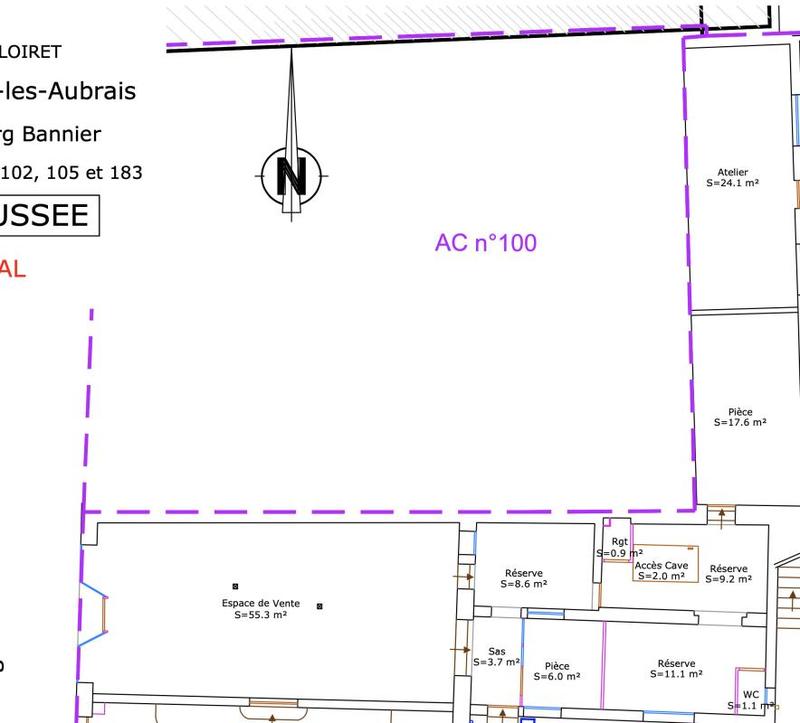 Local d'activité / Entrepôt - 140 m²