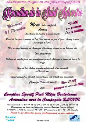 Réveillon de la Saint-Sylvestre à Balaruc-Les-Bains