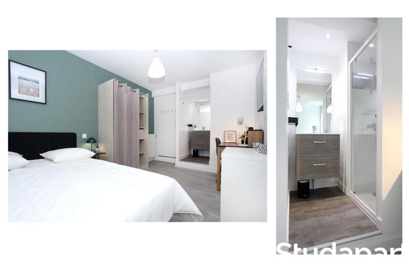 Chambre - 12 m² - 1 pièce