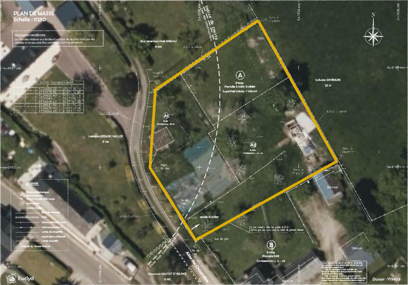 Terrain constructible - 1 533 m²