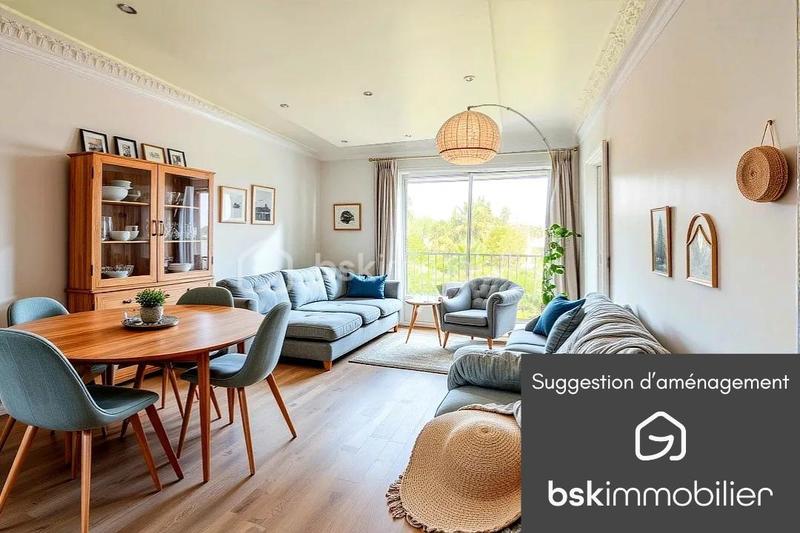 Appartement - 72 m² - 4 pièces