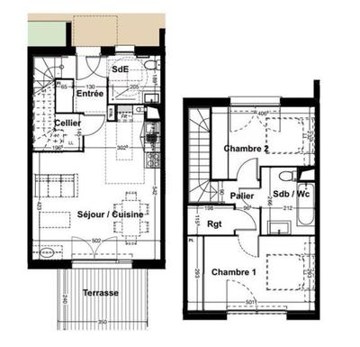 Villa - 71 m² - 3 pièces