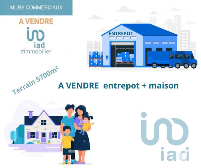 Local commercial - 895 m² - 2 pièces