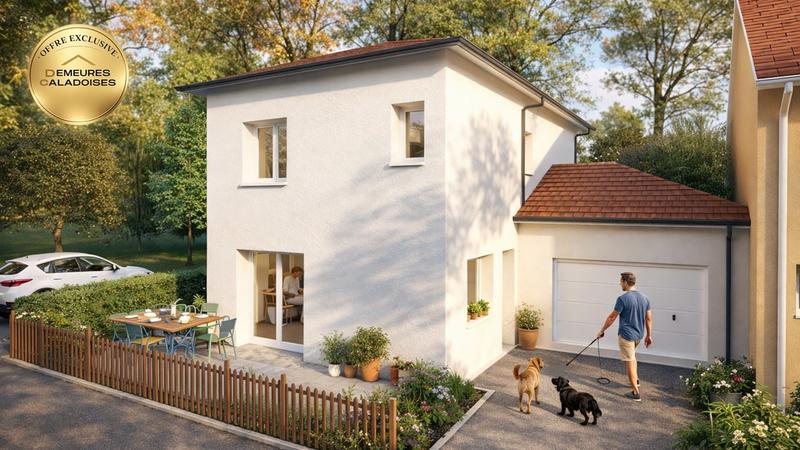 Maison - 93 m² - 4 pièces