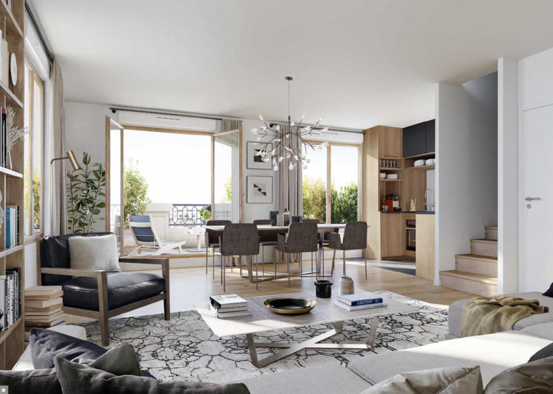 Appartement - 101 m² - 4 pièces