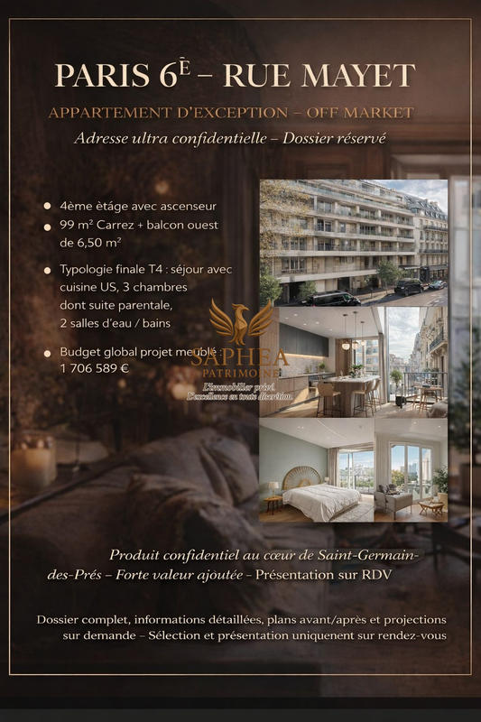 Appartement - 100 m² - 4 pièces