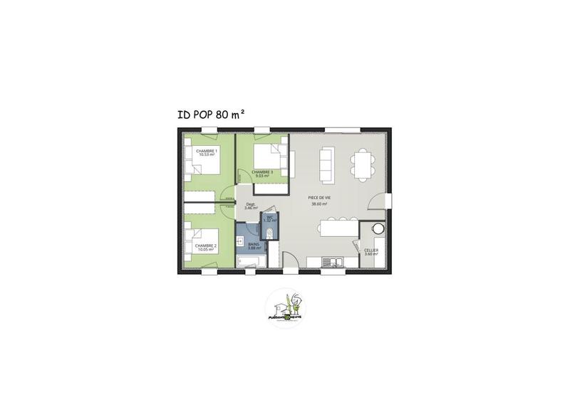 Terrain constructible - 600 m²