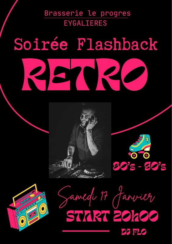 Soirée flashback rétro