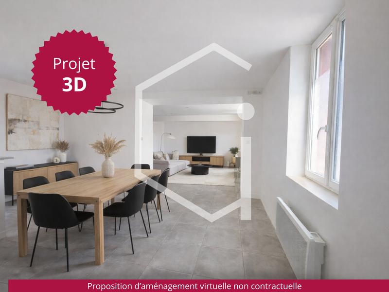 Maison - 103 m² - 4 pièces