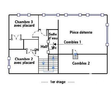 Maison - 115 m² - 5 pièces