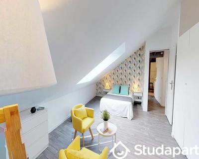 Chambre - 45 m² - 1 pièce