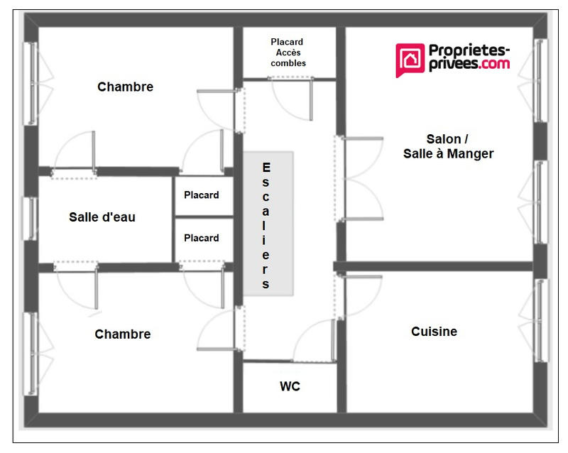 Maison - 106 m² - 4 pièces