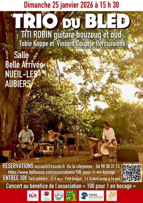 Concert - Trio du bled