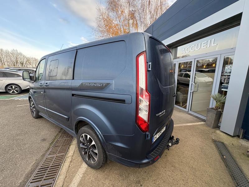 Ford Transit Custom 2.0l 185 Cv Sport L1 H1 Cabine Approfondie Bva + Attelage - 5 Places Tva Recuperable
