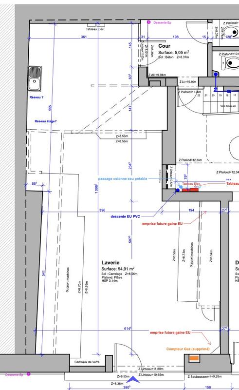 Local commercial - 55 m² - 3 pièces