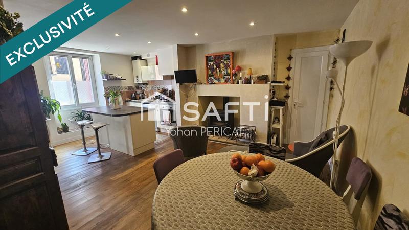 Maison de ville - 90 m² - 3 pièces